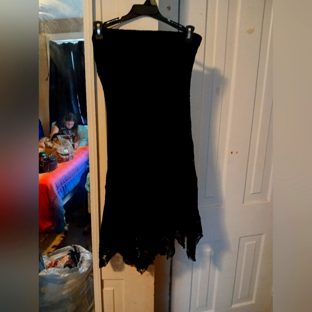 Black party dress